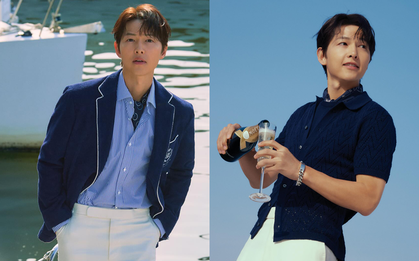 Song Joong Ki xuất hiện lịch lãm trong bộ ảnh mới, diện mạo thay đổi đáng chú ý sau khi trở thành "ông bố hai con"