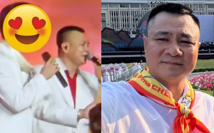 NSND Tự Long có thái độ "10 điểm tuyệt đối" với đàn em kém 19 tuổi
