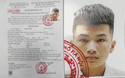 Công an Hà Nội truy nã Vũ An Thái