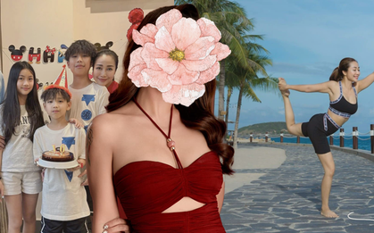 Ở showbiz Việt có một nữ nghệ sĩ đỗ thủ khoa hai ngành giờ làm mẹ 3 con kiêm nhiệm thêm giáo viên Yoga
