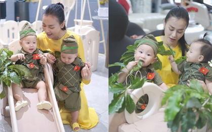 Bóc giá outfit "chiến sĩ nhí" của Jimmy - Jenny: Rẻ, xinh, chất, hội mẹ bỉm mê tít!