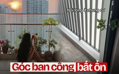 Chuyện chỉ có ở chung cư: Ra ban công hóng gió mà ngỡ lạc vào... WC công cộng, hàng xóm thế này đúng "chết dở"!