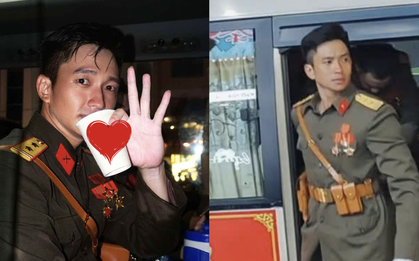 Pha "đánh dấu người yêu" xịn nhất lúc này của bạn gái chiến sĩ Lê Hoàng Hiệp