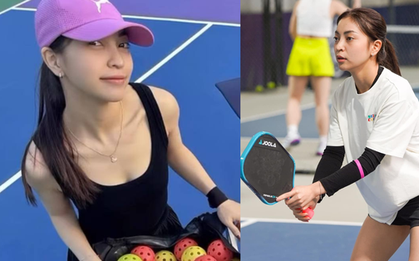 Visual trắng phát sáng gây xôn xao trên sân pickleball của Nhật Lê - “mối tình năm 17 tuổi” hot nhất làng bóng đá Việt