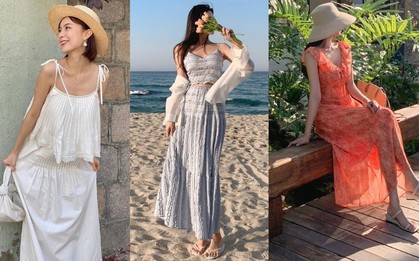 10 set váy đi du lịch nổi bật, lên hình sống ảo lại càng đẹp hơn