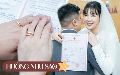 Soi cặp nhẫn cưới của Mai Ngọc và thiếu gia Bắc Giang: Trông đơn giản mà cực sang, các cặp đôi sắp cưới nên tham khảo