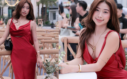 Louis Phạm cứ xuất hiện là xinh hết nấc, diện váy sexy khoe đường cong bốc lửa nhưng bị nói “già trước tuổi”