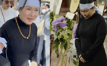 Vợ cố diễn viên Quý Bình được bênh: "Khóc thì bảo diễn còn cười thì bị nói vui như đám cưới"