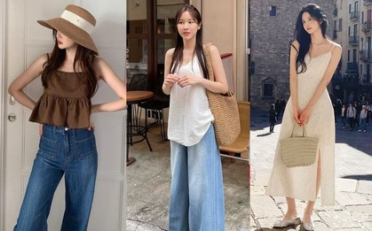 Không thích sự cầu kỳ, chị em mặc những set đồ tối giản này khi đi du lịch vẫn cực đẹp