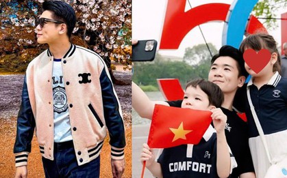 Thiếu gia nhà bầu Hiển ngồi siêu xe bạc tỷ đi làm Chủ tịch, lúc lại giản dị làm bố đơn thân đưa các con đi chơi