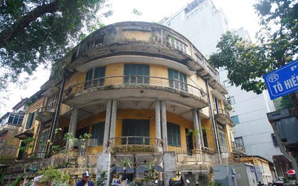 Toà biệt thự 'ngự trên đất vàng' Hà Nội sắp được cải tạo, sửa chữa sau nhiều năm bỏ hoang