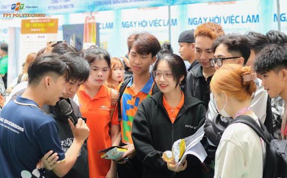 Sinh viên miền Nam săn job tại ngày hội việc làm của FPT Polytechnic