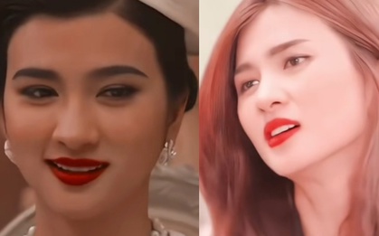 Sao nữ cả đời chưa biết xấu, là đối thủ nặng ký về mặt mộc với Phương Anh Đào
