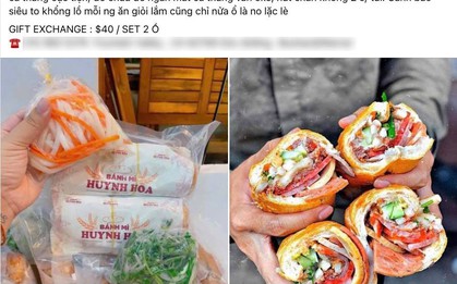 Xôn xao bánh mì Huynh Hoa hơn 1 triệu/2 ổ được "xách tay" sang Mỹ, cách đóng gói càng khiến dân tình trầm trồ