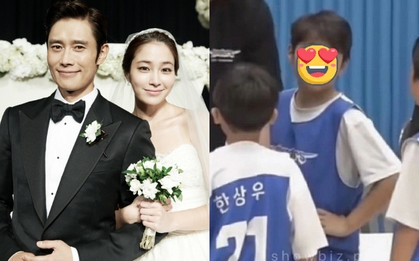 Con trai Lee Byung Hun phát biểu 1 câu khiến mẹ sượng người vì quá bẽ bàng