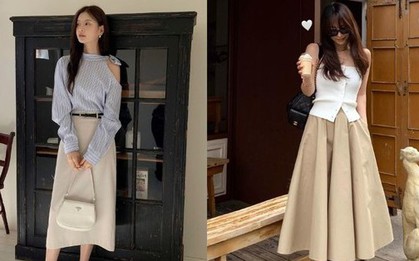5 kiểu chân váy tối giản ai cũng có thể mặc đẹp