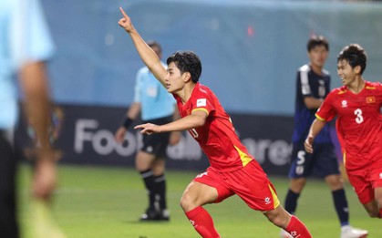 Hotboy Trần Gia Bảo U17 Việt Nam tạo địa chấn vào lưới Nhật Bản tại giải châu Á được ví như Lamine Yamal là ai?