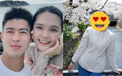 Bị chê giàu mà kém sang, tiểu thư Quỳnh Anh vợ Duy Mạnh lên đồ xinh như công chúa tại Nhật Bản