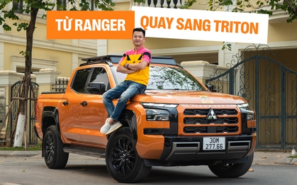 Từng chạy 2 đời Ranger, giờ quay lại Mitsubishi Triton: Vua off-road dù vẫn có điểm trừ khi đi đèo