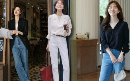 Quần jeans kết hợp với 4 kiểu giày này vừa thời trang vừa hiện đại