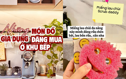 Mẹ đảm chia sẻ 7 món đồ gia dụng nên mua trong bếp: Vừa tiện lợi lại không tốn quá nhiều tiền