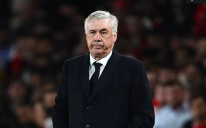 HLV Ancelotti thừa nhận Real khó lội ngược dòng trước Arsenal