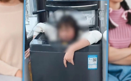 Giận mẹ, nữ sinh 12 tuổi chui vào máy giặt và mắc kẹt, đội cứu hộ phải ra tay
