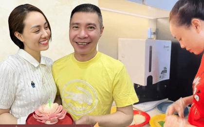 Bà xã Công Lý đăng clip "ăn chay, ngủ chay" nhưng sự xuất hiện của món đồ này trong căn nhà lại khiến nhiều người chú ý hơn