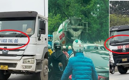 Xe hổ vồ đeo 'logo' chạy bất kể thời gian trên phố cấm Giải Phóng - Lê Duẩn