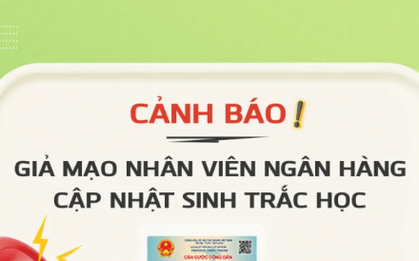 Vietcombank cảnh báo lừa đảo hỗ trợ sinh trắc học để đánh cắp thông tin