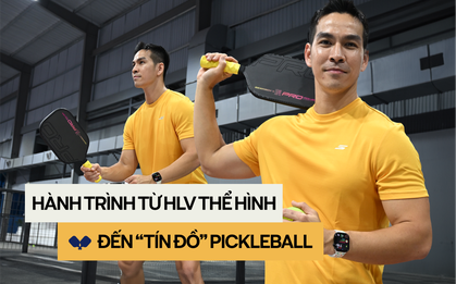 HLV chuyên nghiệp Hubert Cù và hành trình "phải lòng" pickleball: Mỗi cú đánh là một lần lắng nghe cơ thể!