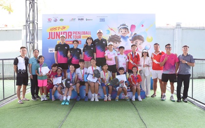 Những dấu ấn đáng nhớ của giải HCMC D-JOY Junior Pickleball Tour 2025