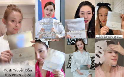 Hội mỹ nhân showbiz Việt rủ nhau dùng loại mask này khiến netizen tò mò với bảo bối mới của các chị đẹp