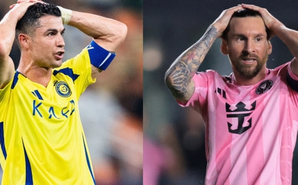 Messi, Ronaldo chung nỗi buồn mất cúp