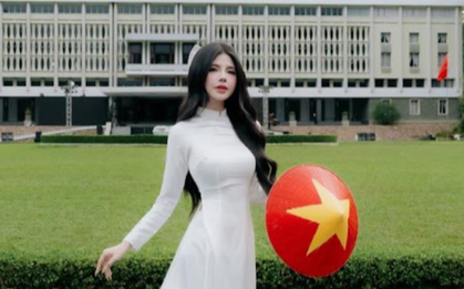 Mai Dora tung loạt ảnh áo dài chào mừng ngày 30-4 khiến dân tình "không thể rời mắt"