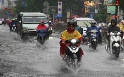 Mưa lớn sáng nay ở TP HCM: Có nơi đo được lượng mưa trên 200 mm