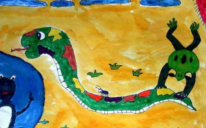 Con gái 7 tuổi mê vẽ rắn còn đoạt cả giải thưởng, bố mẹ tự hào nhưng cô giáo xem xong lập tức cau mày: "Báo cảnh sát đi!"