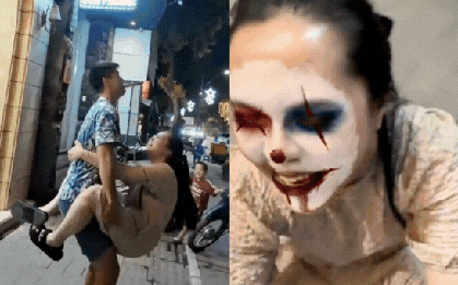 Bắt gặp tiểu thư Hà thành được chồng cầu thủ bế trên phố, netizen chưa kịp khen "ngôn tình" đã hú hồn vì cái kết