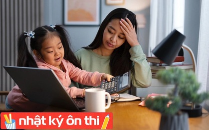Cùng con ôn thi, nhiều phụ huynh hoang mang khi thấy vở thì ghi chép "đẹp như tranh", nhưng hỏi tới thì "Con không hiểu gì hết!"