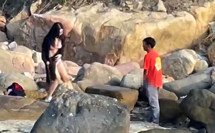 Người đàn ông có hành vi biến thái trước mặt cô gái trẻ ở bờ biển Nha Trang gây phẫn nộ