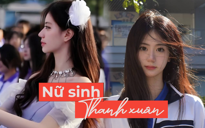 Nữ sinh cầm bảng tại hội thao tạo khoảnh khắc "kinh diễm" có 1-0-2: Thanh xuân sao có thể thiếu một nữ thần như thế?