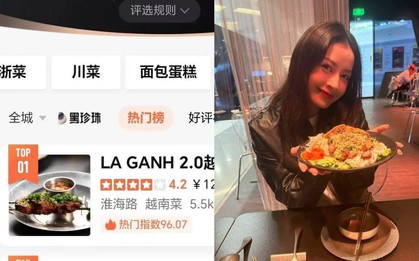 Vượt 2 đối thủ kỳ cựu, nhà hàng của Chi Pu bất ngờ đứng đầu nền tảng ẩm thực lớn nhất Trung Quốc