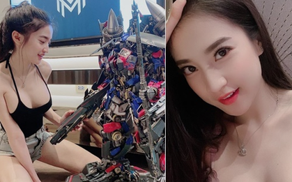 Gây sốt với bộ mô hình robot tiền tỷ, nữ streamer xinh đẹp khiến cộng đồng mạng trầm trồ vì độ "chịu chơi"