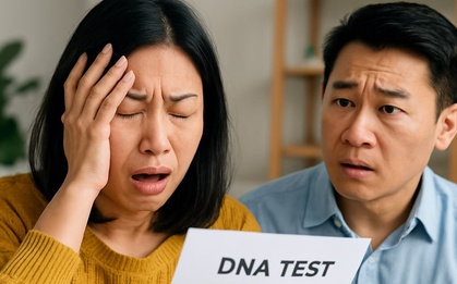 Kết quả xét nghiệm DNA hé lộ bí mật gia đình nhà chồng khiến người vợ ngã quỵ