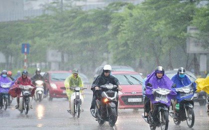 Miền Bắc sắp đón mưa dông