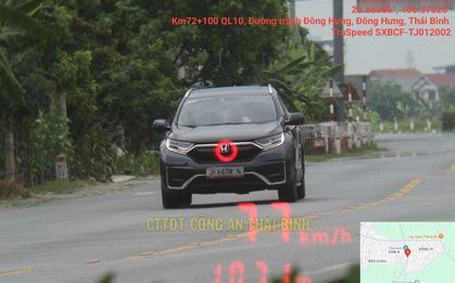 190 chủ xe vượt đèn đỏ, chạy quá tốc độ... có biển số sau nhanh chóng nộp phạt nguội theo Nghị định 168