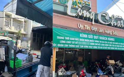 HOT: Cơ sở Lòng Chát TP.HCM bất ngờ dọn bàn ghế và bát đĩa chuyển đi dù chỉ mới thông báo "tạm dừng hoạt động"