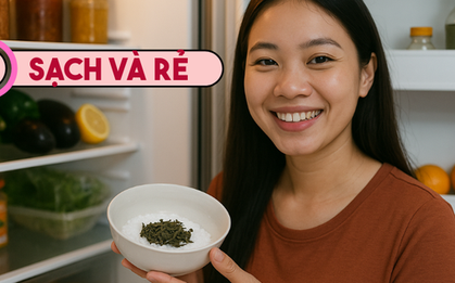 Chỉ tốn 1.000 đồng, tôi đã khử sạch mùi hôi trong tủ lạnh, thứ mùi dai dẳng suốt cả năm biến mất chỉ sau 1 đêm