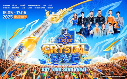 Tiger Crystal Rave nóng hừng hực khi loạt sao “quẩy” concert do fan góp phần tạo nên