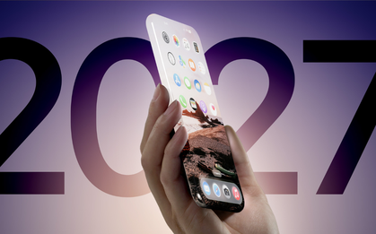 iPhone 20 Pro: Tấm kính không cổng, không nút, không viền, Apple sắp làm điều điên rồ không tưởng?